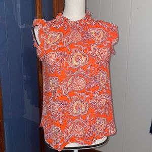LOFT NWT paisley blouse